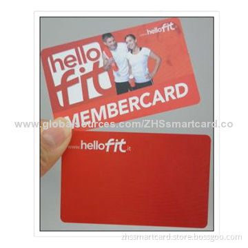 Membership card with promotional price